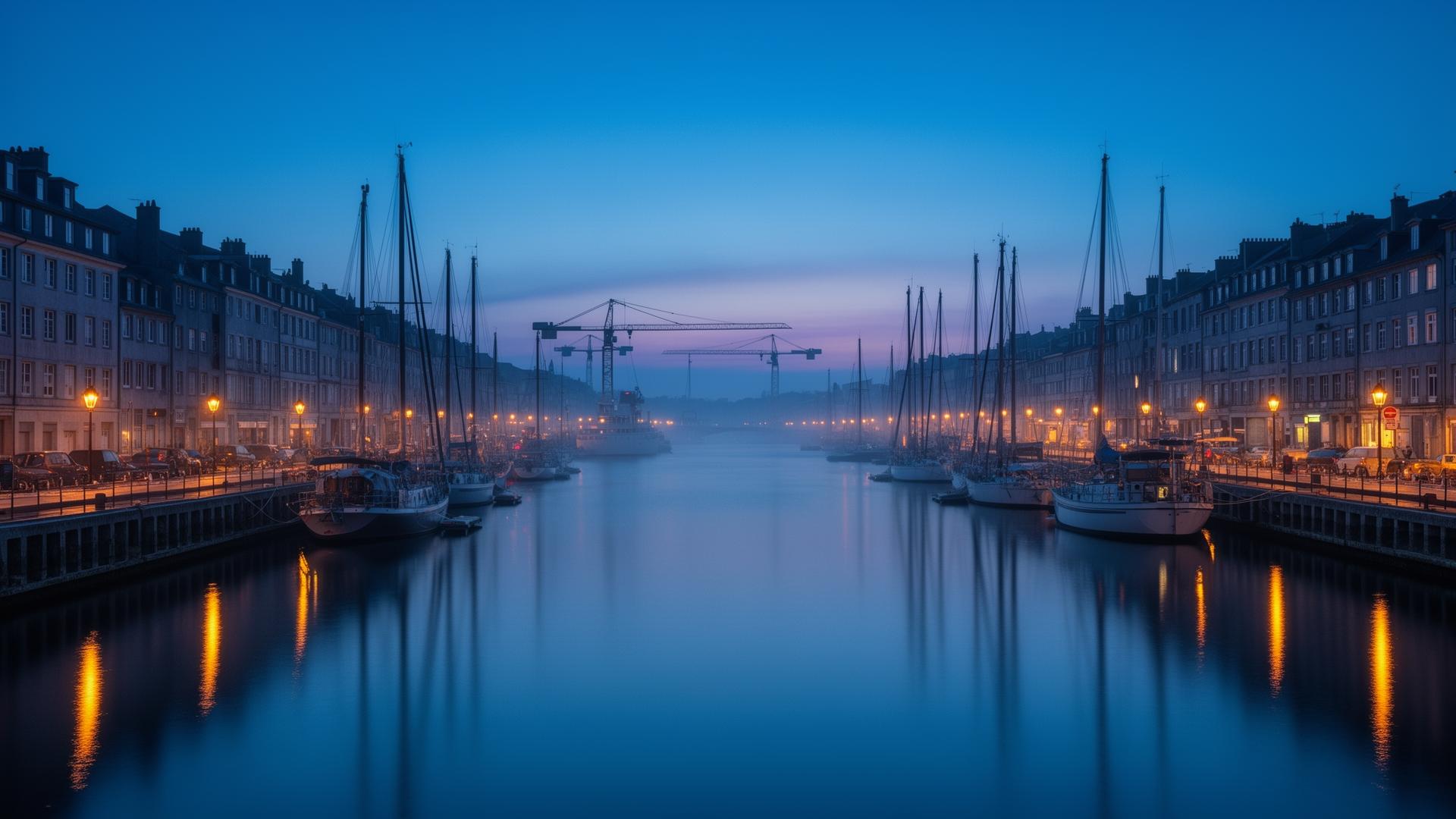 European coastline at golden hour